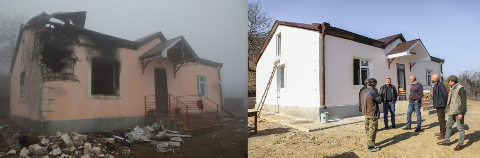 Tufenkian Foundation begins major home renovation project in the villages of Martuni - The US Armenians