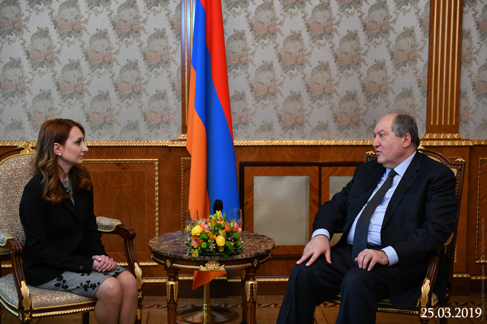 President Sarkissian discusses domestic political situation with head of My Step faction - The US Armenians