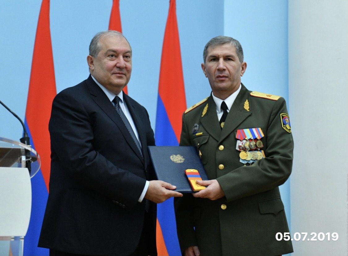 President Sarkissian meets Chief of the General Staff Onik Gasparyan - The US Armenians