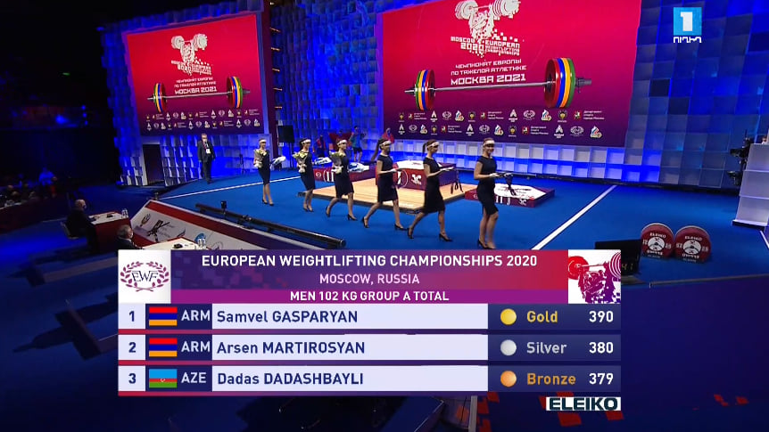 Armenian weightlifters win European Championships - The US Armenians