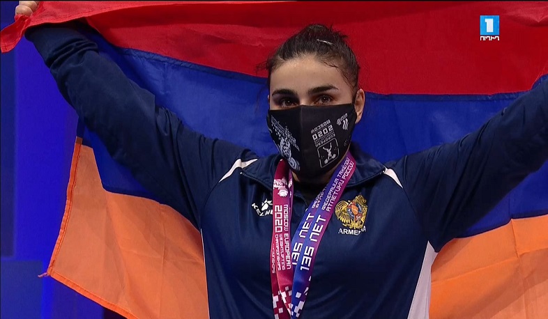 Armenia’s Liana Gyurjyan wins bronze at European Weightlifting Championships - The US Armenians