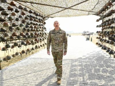 Azerbaijan’s Aliyev is photographed against backdrop of own "apotheosis of war" - The US Armenians