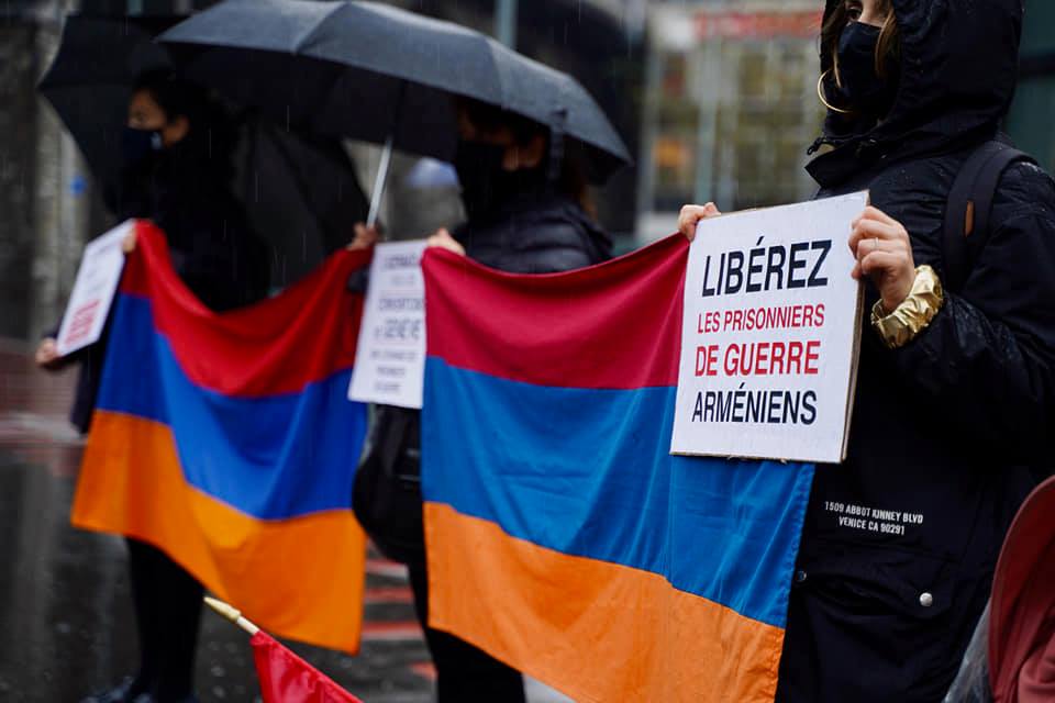 Silent protests in Switzerland demand release of Armenian POWs - The US Armenians