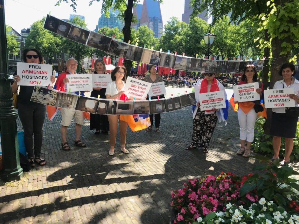 Dutch MPs join Armenians in The Hague to demand the release of POWs and civilians - The US Armenians