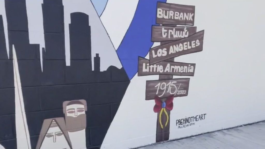 Community unveils Burbank's first Armenian-themed mural - The US Armenians