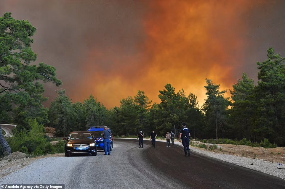 Four killed as wildfires sweep Turkey, villages evacuated - The US Armenians