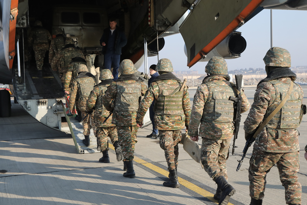 Armenian peacekeepers off to Kazakhstan - The US Armenians
