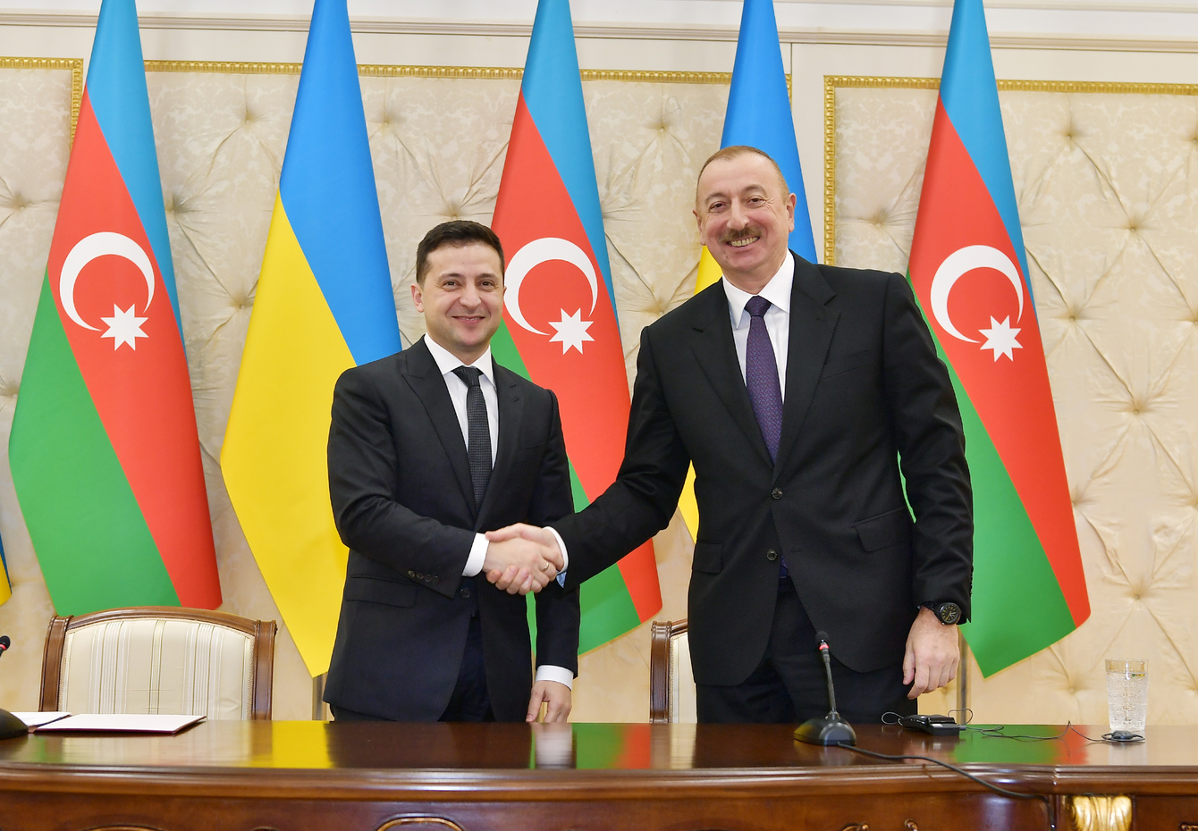 Zelenskyy Thanked Aliyev For Supporting Ukraine