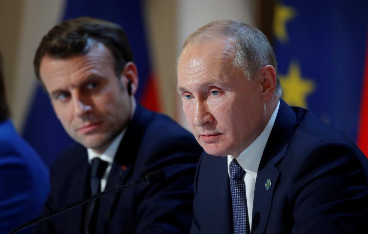 Russia ready for dialogue with Ukraine if demans are met, Putin tells Macron