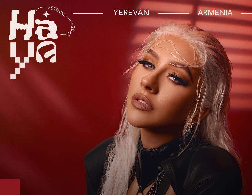 Christina Aguilera will perform an exclusive concert program in Yerevan on  October 22. | The US Armenians