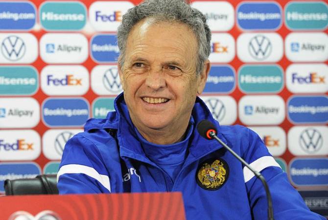 Armenian national soccer team has new head coach